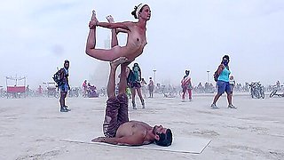 Nude Acrobatics by Sierra Brock