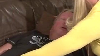 Old and young cock sucking pussy fucking pussy licking in 69 position