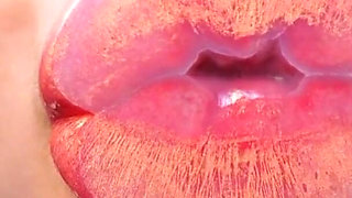 Sensual Golden Melting Kiss