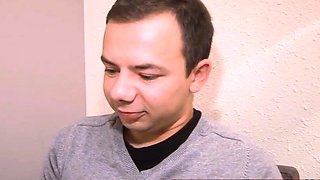 German teen slut fucked at casting