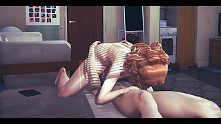 Hentai Uncensored 3D - Emily Threesome Hardsex - Japanese Asian Manga Anime Film Game Porn