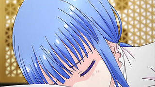 Secretary and boss fuck in the hentai office