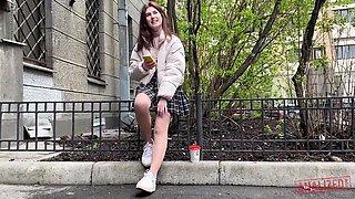 Hot Pearl: Horny Russian Fuck Doll Gets Her Asshole Drilled