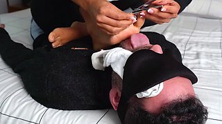 Mistress Enola Fetish - Toenails And Foot Dust - I Use My