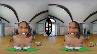 Ripped Leggings - Fitness Models Want Rough Fuck After Nude Yoga - Extreme Close Ups - RealHotVR