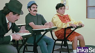Sex school lesssion: latina girl with twintails gets pounded doggystyle