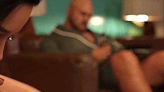 Horny Cheating Wife Fucked Hard by Her Friend's stepson - 3D Hentai Animated Porn - Family Crush