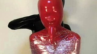 Bound humiliated pregnant fetish asian slut is pussy toyed