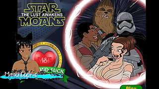 Star Moans the Lust Awakens - Some Pretty Good Sex Scenes and Even a Gangbang