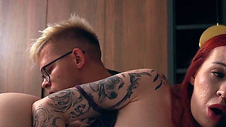 Step Mom Shares Bed with Step Son in 4K Hotel Fantasy-wild Night!