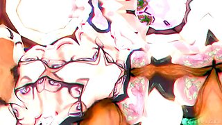 KRISTY BLACK Anal Madness to WILD DP  DAP Gangbang Chaos!