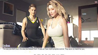 Hot MILF Stepmom 55 Update - Big Boobs Wife Cheats with Old Man in 3D Animation