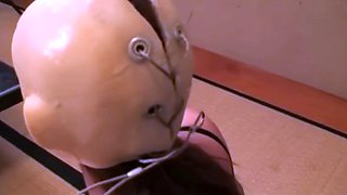 Latex clad lesbo strapon fucks and fingers fetish hoes pussy