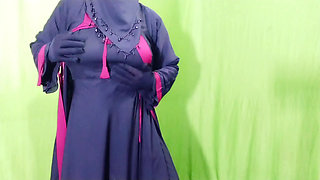 Indian beautiful hijabi muslim sexy bhabhi having sex with neighbor inside the room