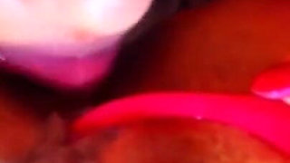 Tongue on Her Clitoris Until It Explodes