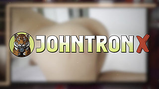 JohnTronX - Sexy Asian babe with pigtails rides my cock like a machine in POV style