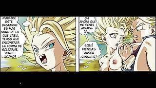 Caulifla Sucks And Rides Trunks' Huge Cock - Dragon Ball Super Hentai