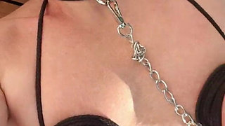 Squirt on My Balcony with Corsette