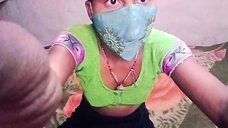 Sister-in-law Was Alone in the House, Enjoying by Putting the Machine in the Bur