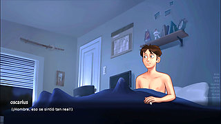 Dream and Fantasy with My Stepmom Dressed as a Clown - Summertime Saga