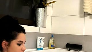 Beautiful brunette in sexy solo fingering masturbation 4 wmv