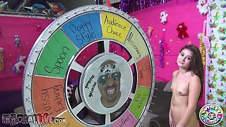 The Wheel of Debauchery Was Spin by Cute Brunette Bliss on Cinco De Mayo