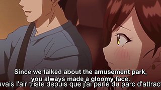 Going to the waterfront, the anime couple consumate their love