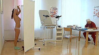 Shy teen 18+ Gets Fucked By Her Doctor