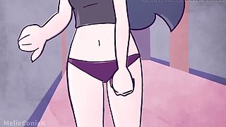 Furry Cartoon 'Stuffed': Pretty Kitty-girl Cums & Gets Creampied When a Cat-guy Fucks Her Voodoo Doll