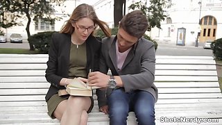 She is nerdy - mixing sex with argentina probes teen-porn