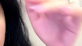 Amateur asian teen licks ass and sucks cock