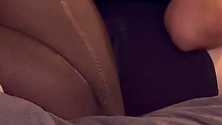 69 in Pantyhose and Secretary Swallowing