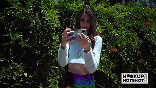 innocent Babe Natalia Nix Meets Up With Bryan Gozzling For Extreme Sex