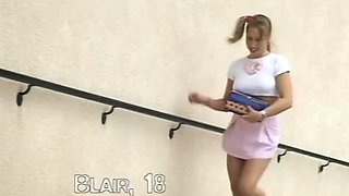 Blonde Teen Blowjobs