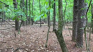 Public Outdoor Trail Sex Big Dick Hunk Hoss Kado Fucking Blonde Hotwife Lora Cross Riding Blowjob Facial Cumshot POV