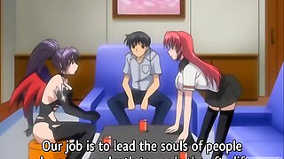 Hentai Step-Sis Surprise: First Time on the Couch with Titty Fucking