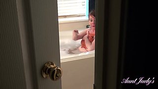 Joining Auntie Brie in the Bathtub