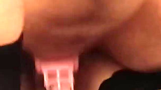 Mistress Puts Clothespins on Slave's Balls, Bites His Nipples and Fucks Him in the Ass