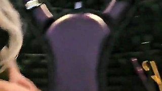 Sheela Sinner Hard Tickling Long Nails Oiled Body Screwdriver Metal Claw Strict Bondage on the Rack Part 1