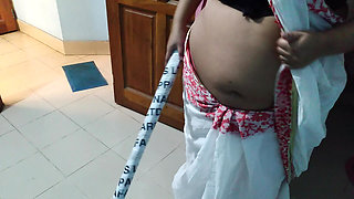 Tamil Big Tits and Big Ass Desi Saree Aunty Gets Rough Fucked by Stranger Two Days in a Row - Indian Anal Sex & Huge Cumshot