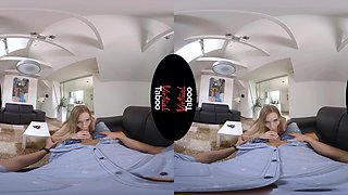 Leyla Fiore VR Porn: Daughter Bought Mini Monokini - VirtualTaboo