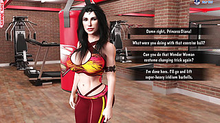 Angel Wants to Feel Big Cock in Ass Cockham Superheroes 69