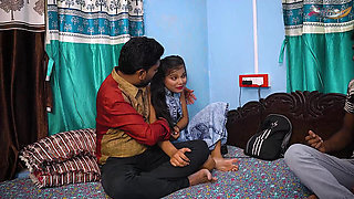 DESI VIRGIN STUDENT HARDCORE FUCK WITH HER TEACHER AND HER  FRIEND FULL MOVIE ( HINDI AUDIO )