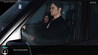 Medical Special Care - Karin handjobs Dr. Larkin in the car - 10KI - by Porn Game 4U