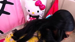 Stepdad Yanked Me Off The Toilet To Fuck, Shocked Stepdaught