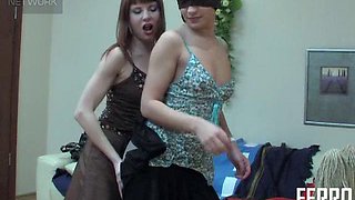 Pantyhosetales g581 clip: Blowjob, Blonde  Brunette Porn