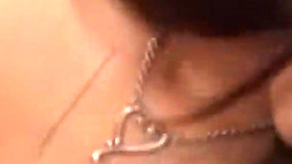 Petite Brunette Sucks Big Glory Hole Cock