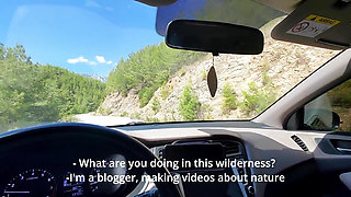 I Gave the Blogger a Ride and Fucked Her in the Car!