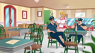 The Secret of the House #34: Fucking the Married MILF in the Kitchen