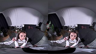 Brenda Santos VR Porn: The Right Size - DarkRoomVR